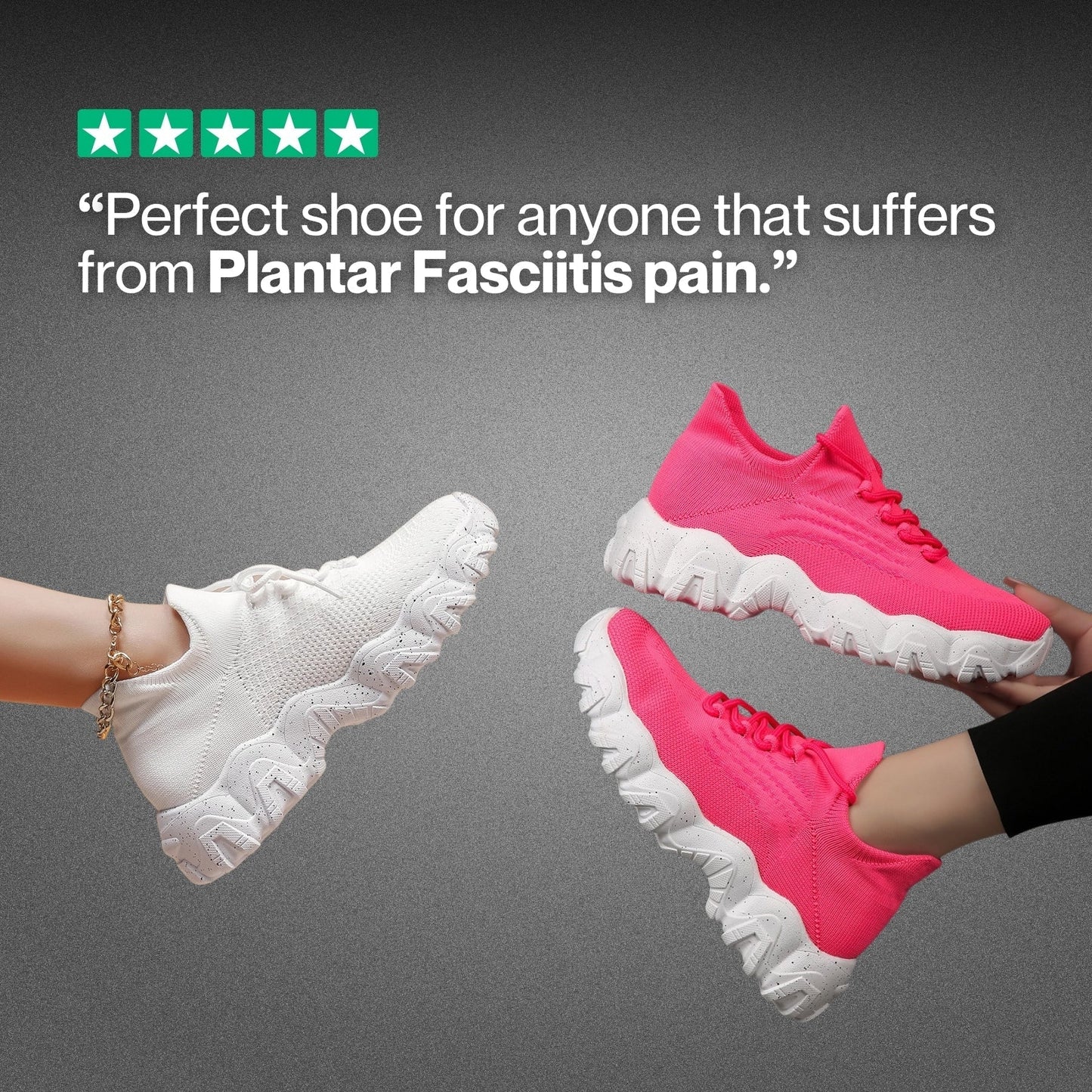 Koadclo Mara Healthy Shoes - Heel Pain Bundle