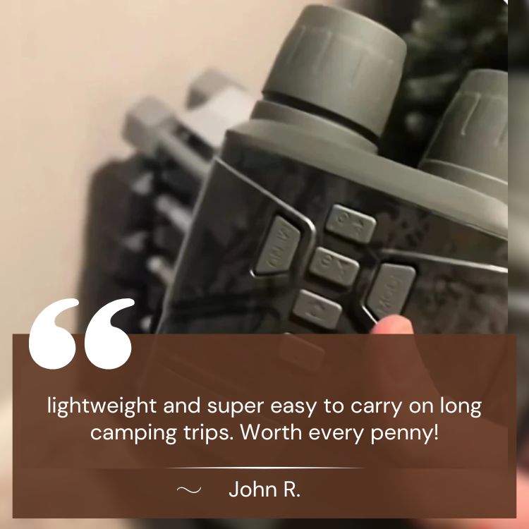 koadclo | OptiClear Night Vision Binoculars – 1000ft Infrared, HD Display for Hunting & Surveillance