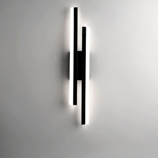Koadclo | Alana Modern LED Wall Light - Elegant Black/Gold Wall Lighting