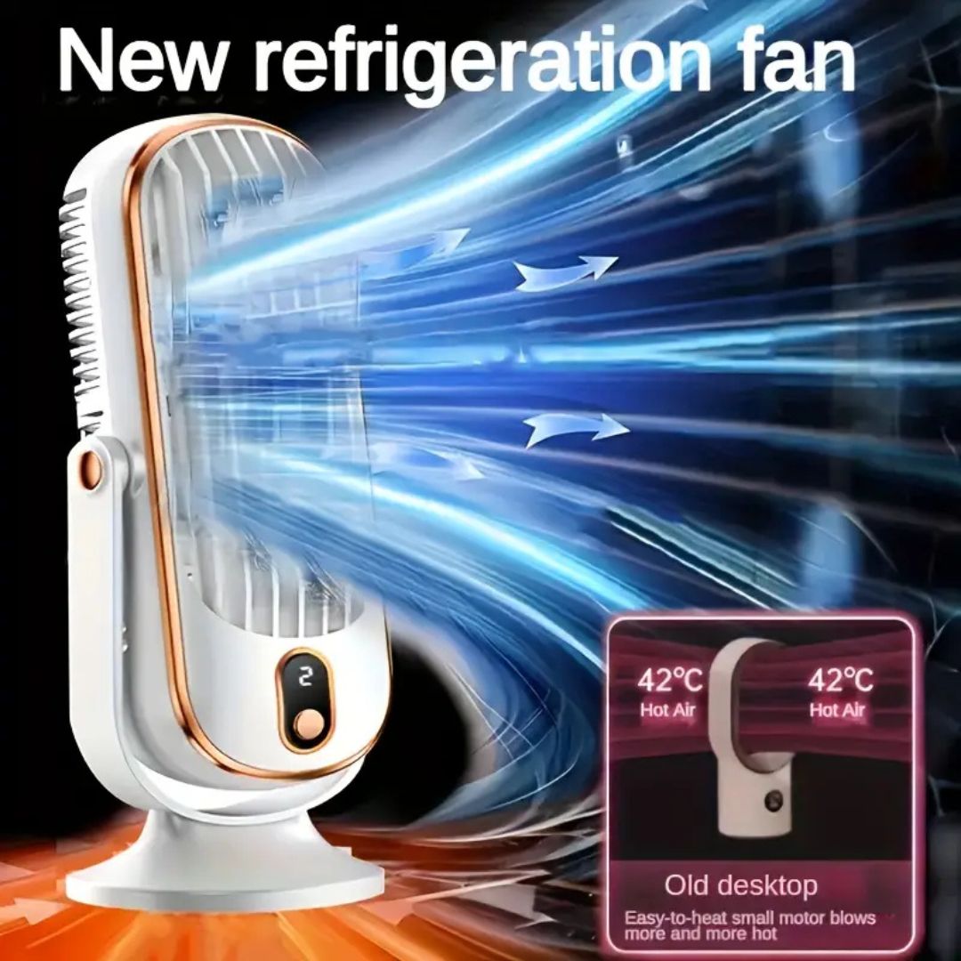 Amtn Club | Coolux – Ultra-Quiet USB Desktop Fan – Portable Personal Cooling Fan