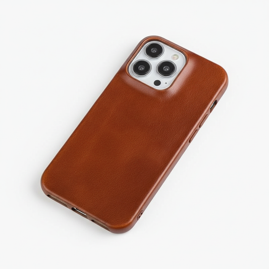 Koadclo | Oil Wax Genuine Leather Apple iPhone Case
