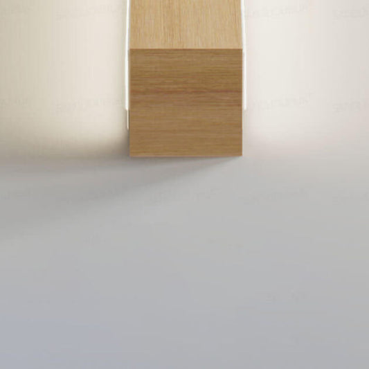 Koadclo | ZenBeam Japanese LED Wall Light - Solid Wood Modern Accent Lighting