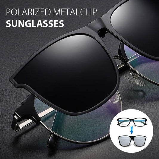 Amtn Club | New Polarized Clip-On Folding Sunglasses – Over Glasses Flip-Up Lens