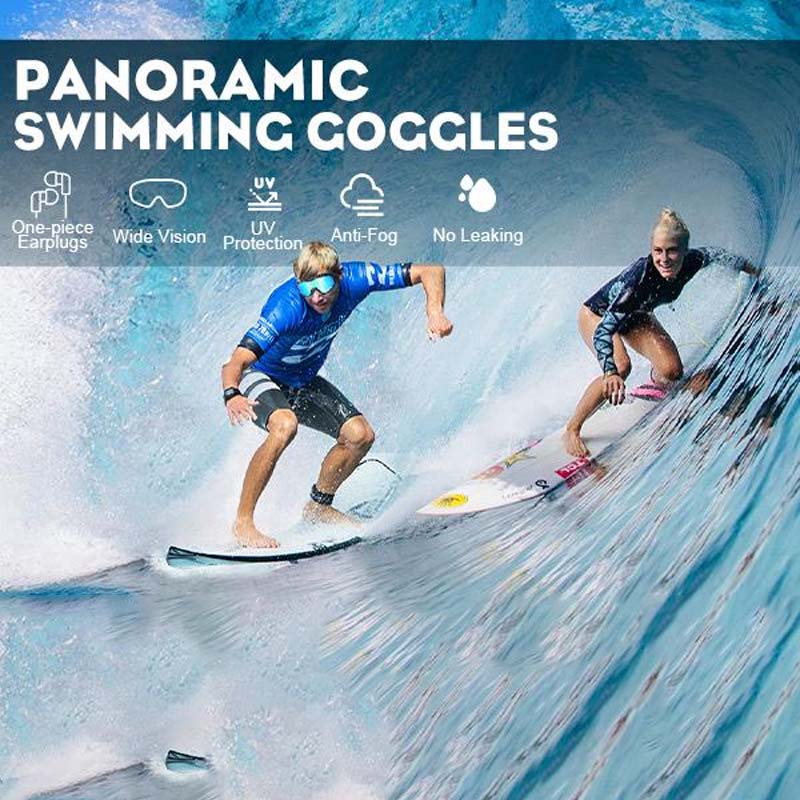 Amtn Club | Wide View Anti-Fog Swim Goggles – Clear Vision for Swimming Training