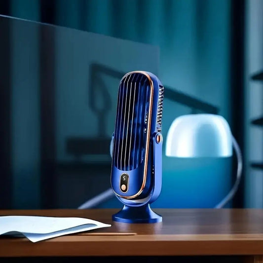 Amtn Club | Coolux – Ultra-Quiet USB Desktop Fan – Portable Personal Cooling Fan