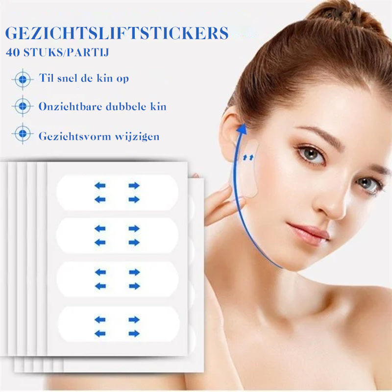koadclo | Invisible Face Lifter Tape – Instant Face Lift & V-Shape Slimming Tape