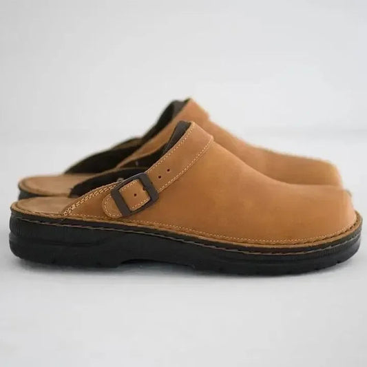 koadclo | Leather Slip On Clogs for Men and Women