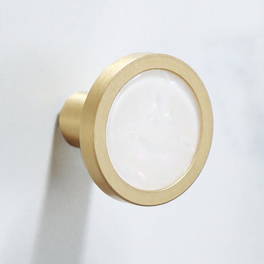 Koadclo | Polished Brass Bathroom Accessory Set - Marble Bathroom Hardware