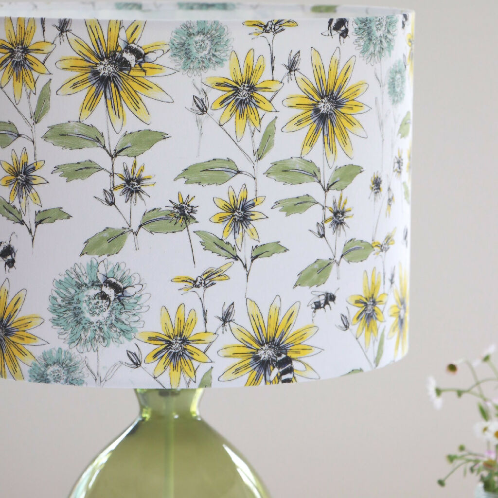 Emian| Bumblebee and Flora Designer Lampshade