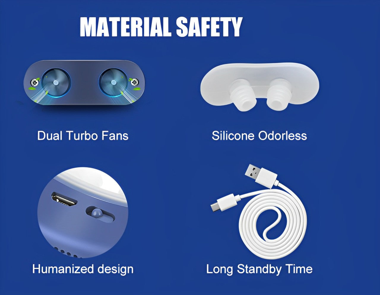 Koadclo | Portable Micro CPAP Anti-Snoring & Sleep Apnea Device