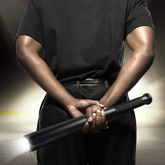 Koadclo | Baseball Bat Shaped LED Flashlight – Aluminum Alloy, 3 Lighting Modes for Emergency & Utility Use