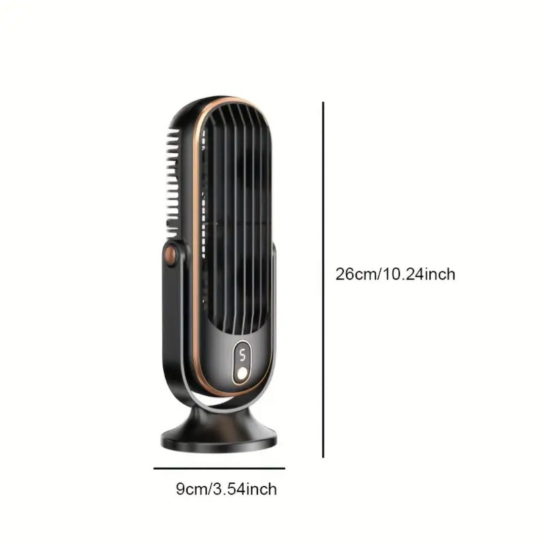Amtn Club | Coolux – Ultra-Quiet USB Desktop Fan – Portable Personal Cooling Fan