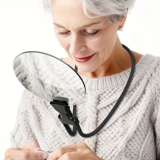 Koadclo | 5X Magnifying Glass Pro - Hands-Free Adjustable Neck Loupe