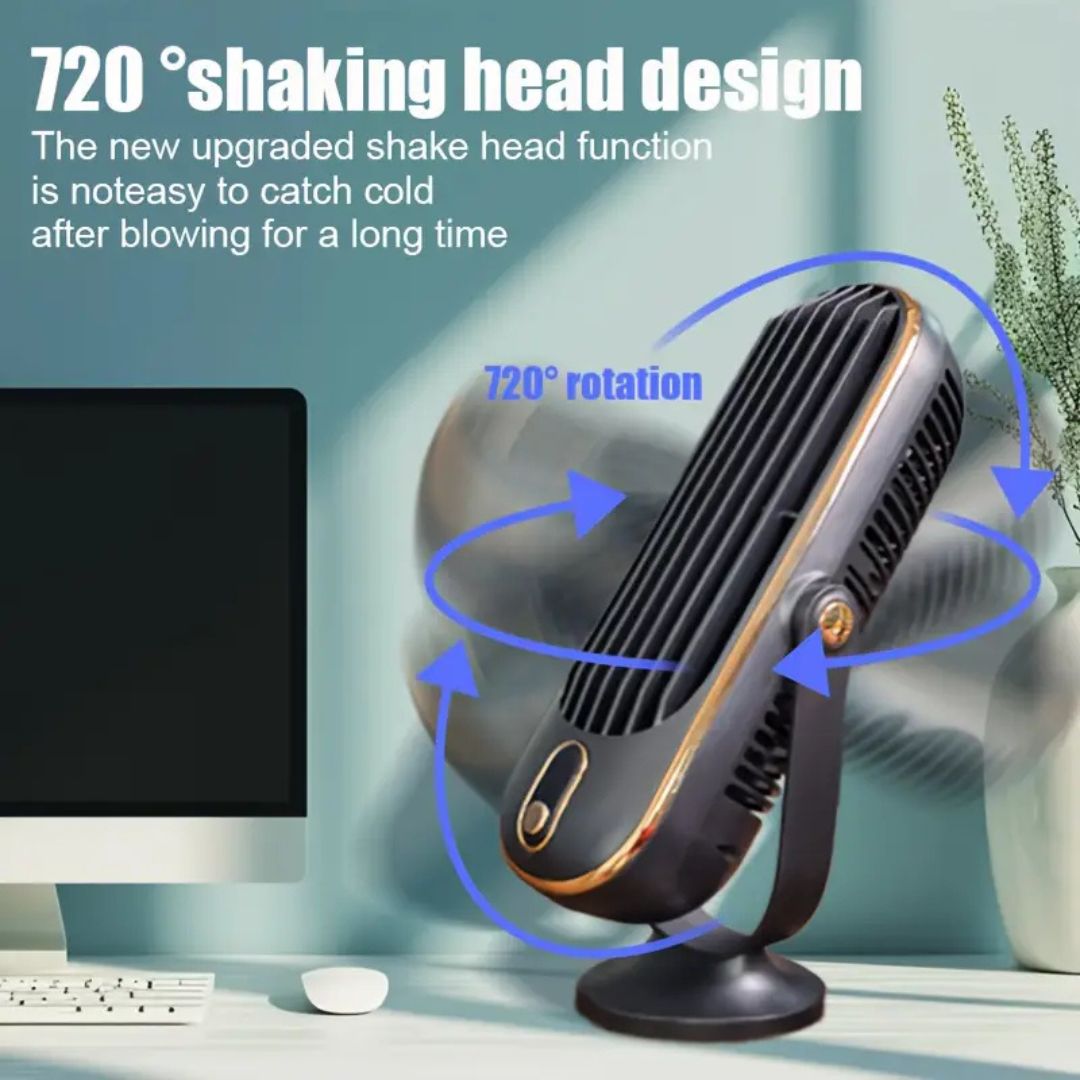 koadclo | Coolux – Ultra-Quiet USB Desktop Fan – Portable Personal Cooling Fan