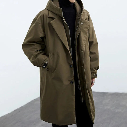 Calderon | Men’s Long Hooded Winter Coat