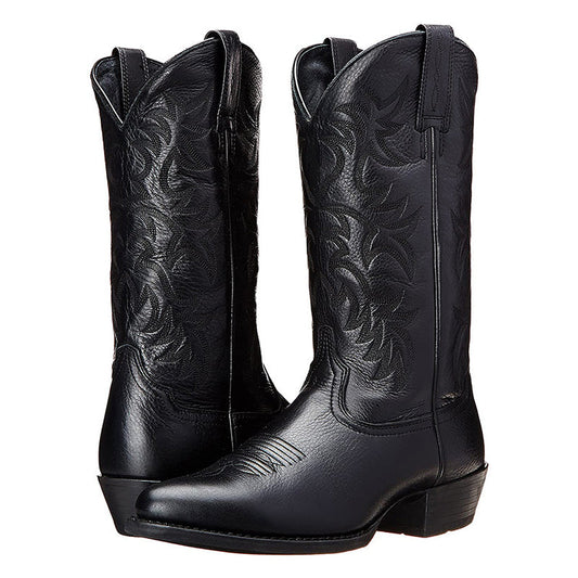 Carlo | Men’s Mid-Calf Leather Cowboy Boots