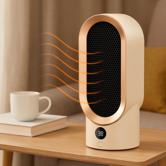koadclo | Ceramic Space Heater - Electric Indoor Fast Heating Quiet Portable