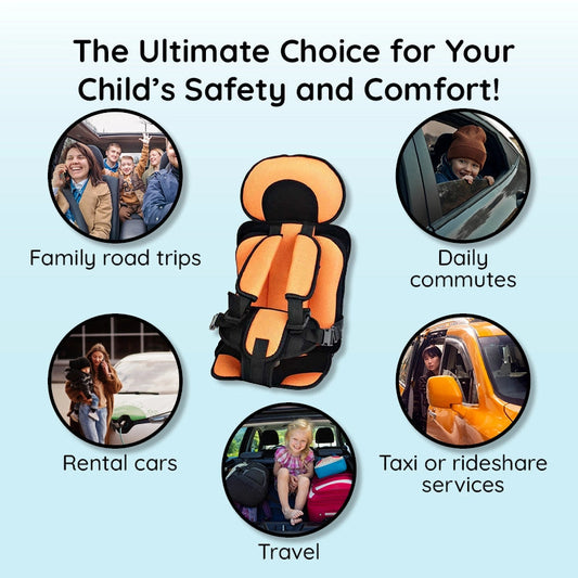 koadclo | Child Protection Car Cushion Seat – Booster Cushion for Kids