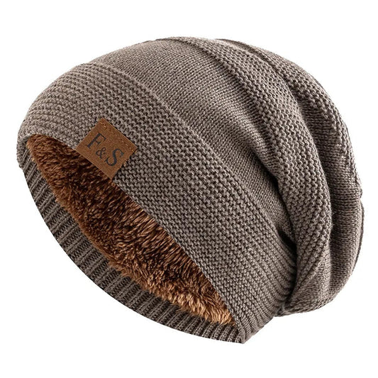 Coos | Women’s & Men’s Faux-Fur Lined Slouch Beanie
