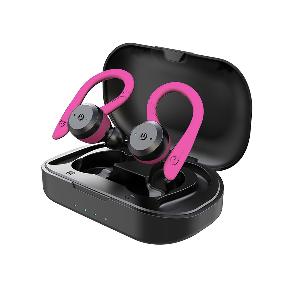 Koadclo | Vega Waterproof Wireless Sport Earbuds – 20 Hours Playtime | Bluetooth 5.0, IPX7 for Swimming & Fitness