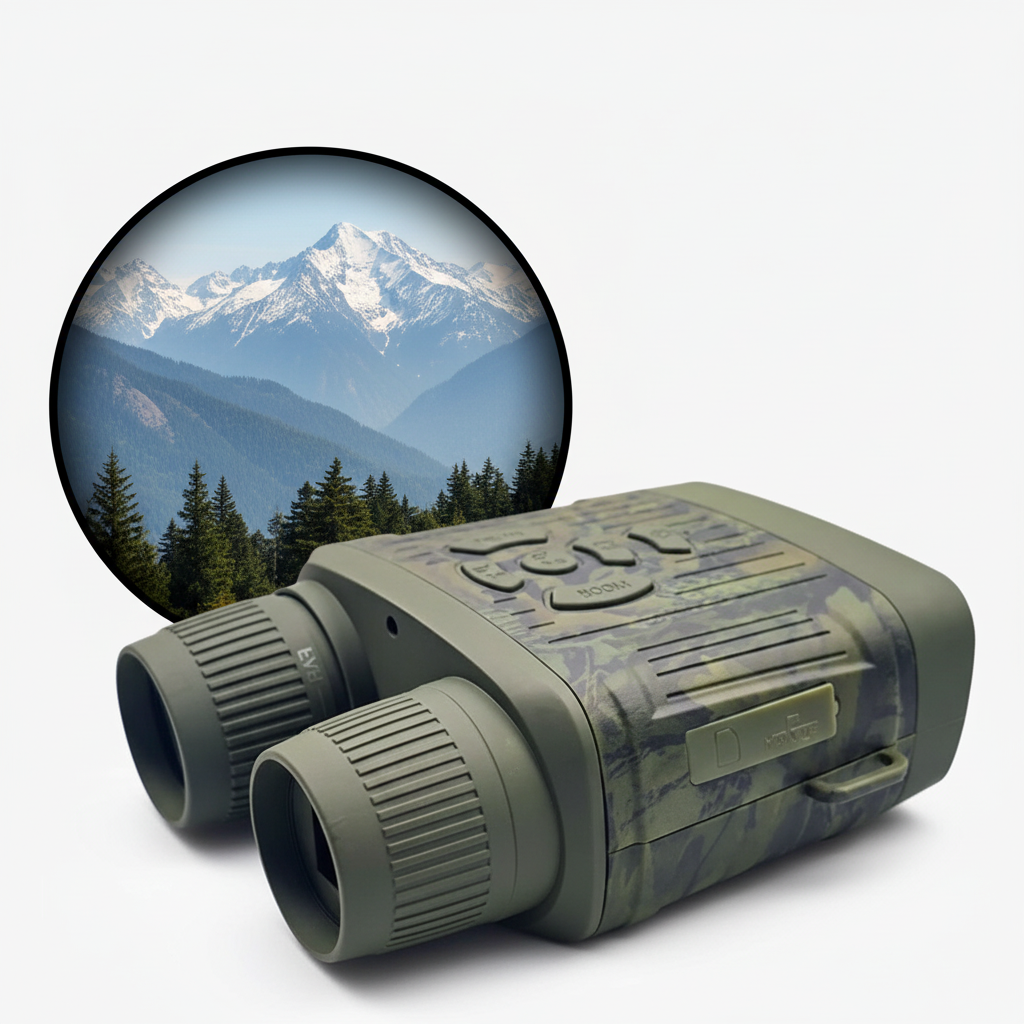 koadclo | OptiClear Night Vision Binoculars – 1000ft Infrared, HD Display for Hunting & Surveillance