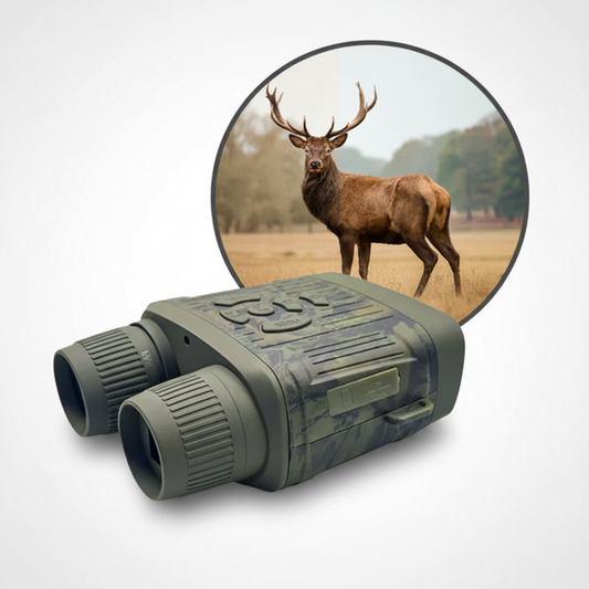 Amtn Club | OptiClear Night Vision Binoculars – 1000ft Infrared, HD Display for Hunting & Surveillance