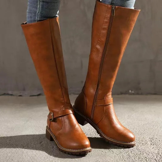 Halsey | Women’s Premium Orthopedic Leather Boots