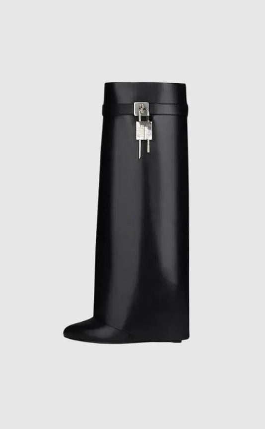 Hilary | Women’s Vegan Leather Sculptural Boots