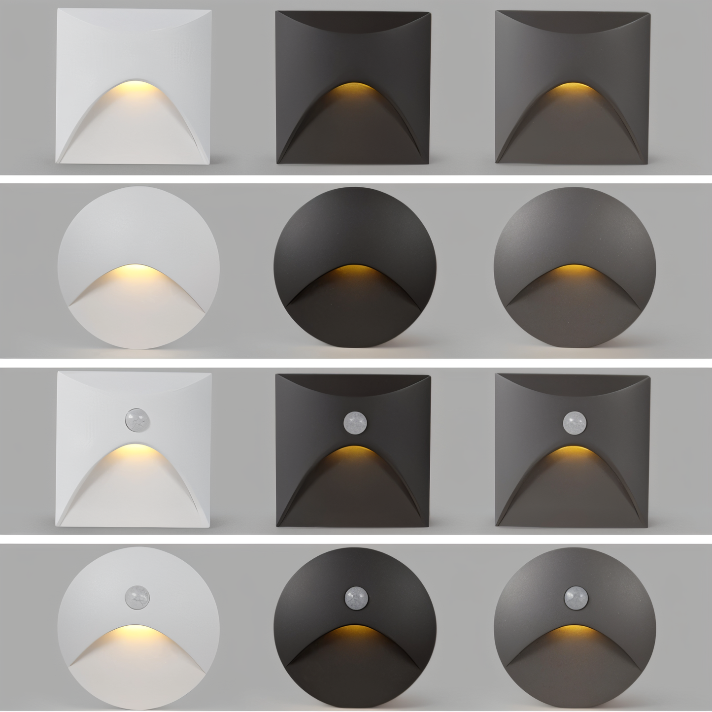 Koadclo | LuminiPath – Waterproof IP65 Wall Light – Indoor & Outdoor Motion Sensor LED Wall Light