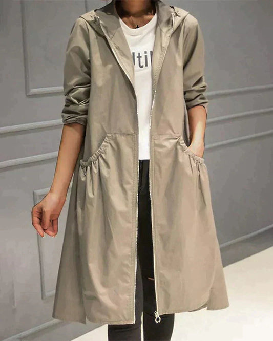 Hydra | Women’s Knee-Length Waterproof Coat
