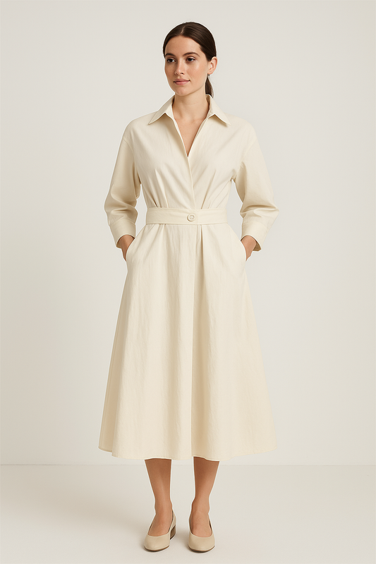 Jevonna | Women’s Cotton Shirt Dress