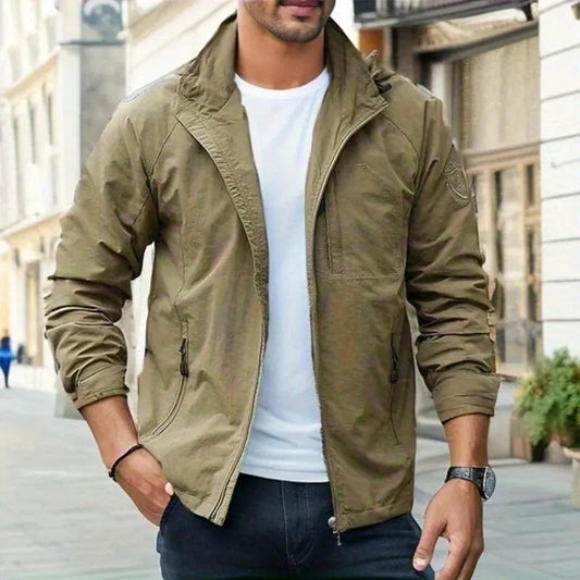 Lester | Men’s Waterproof Cargo Zipper Jacket