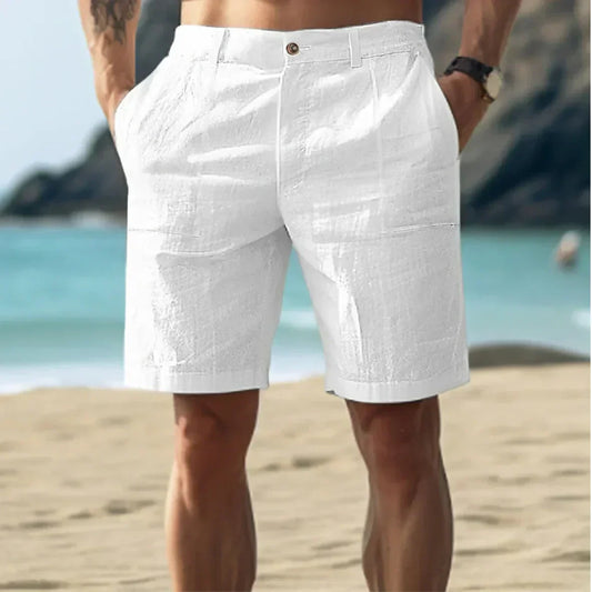 Lucaine | Men’s Linen Shorts