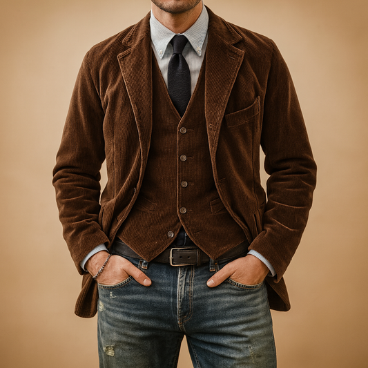 Maarten | Men’s Retro Corduroy Jacket