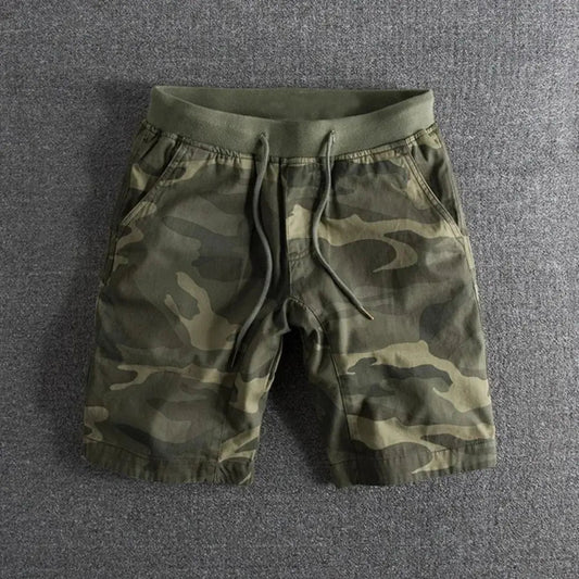 Massie | Men’s Tactical Camo Cotton Shorts