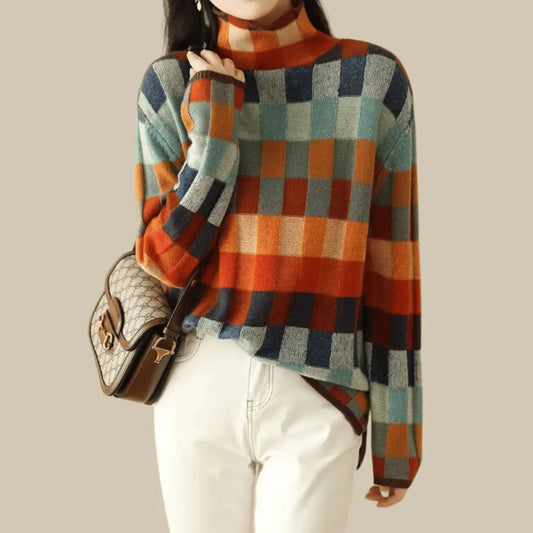 Natalie | Women’s Premium Turtleneck Sweater