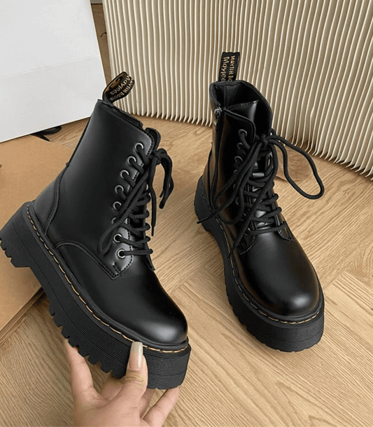 Perry | Women’s Chunky Leather Platform Boots