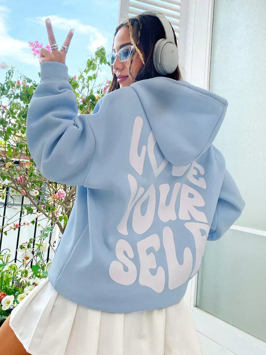 Phoebe | Women’s “Love Yourself” Hoodie