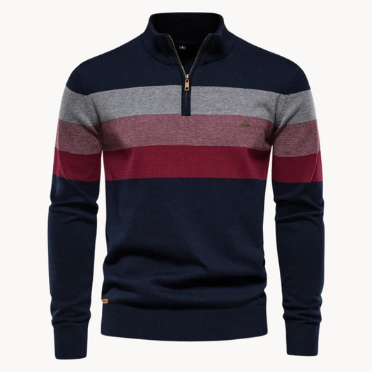 Quarter | Men’s Refined Striped Sweater