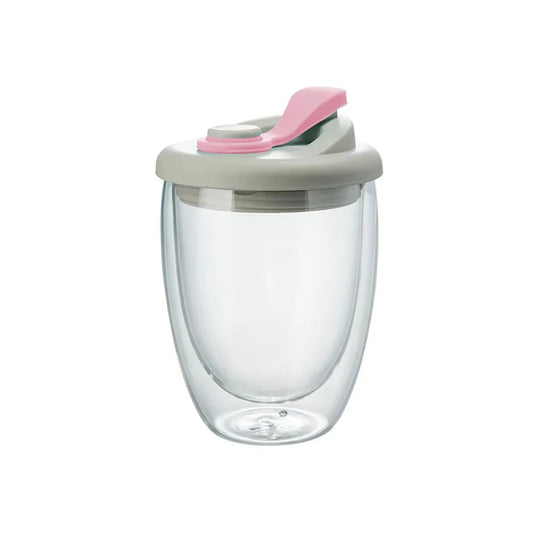 Koadclo | Leak-Proof Double Wall Glass Transparent Mug