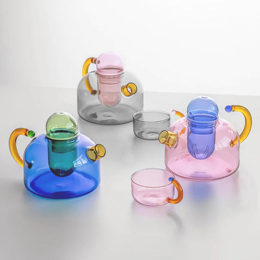 Koadclo | Colorful Glass Tableware Set