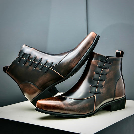Samuel | Men’s Refined Leather Dress Boots