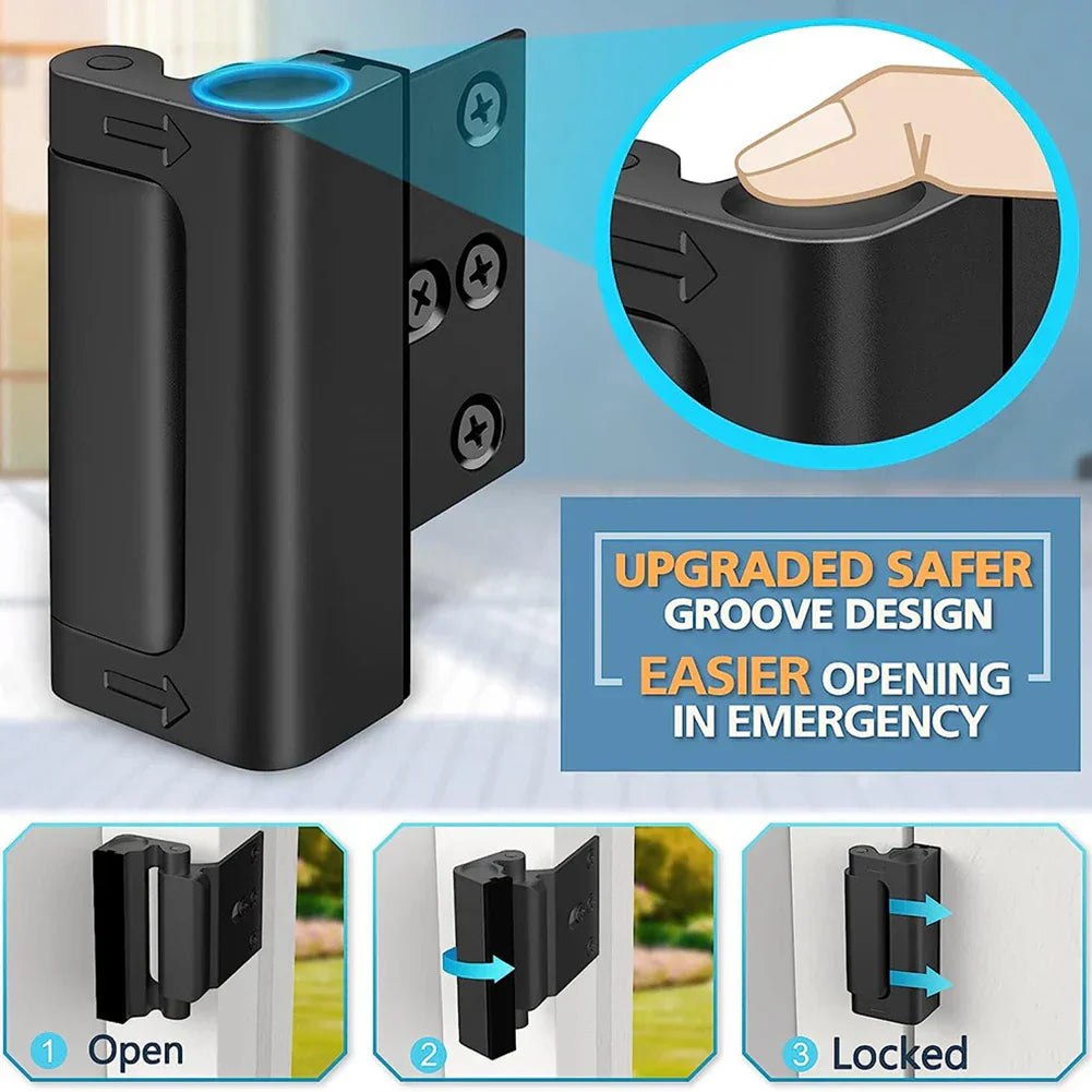 Amtn Club | Anti-Theft Childproof Door Safety Latch – Secure Lock for Kids Safety