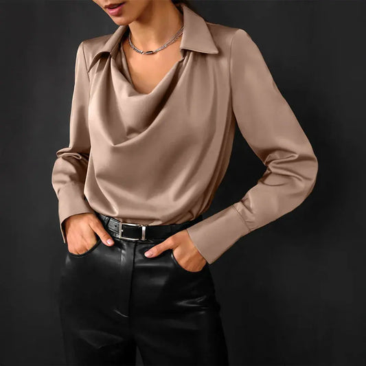 Sierra | Women’s Luxurious Satin Blouse
