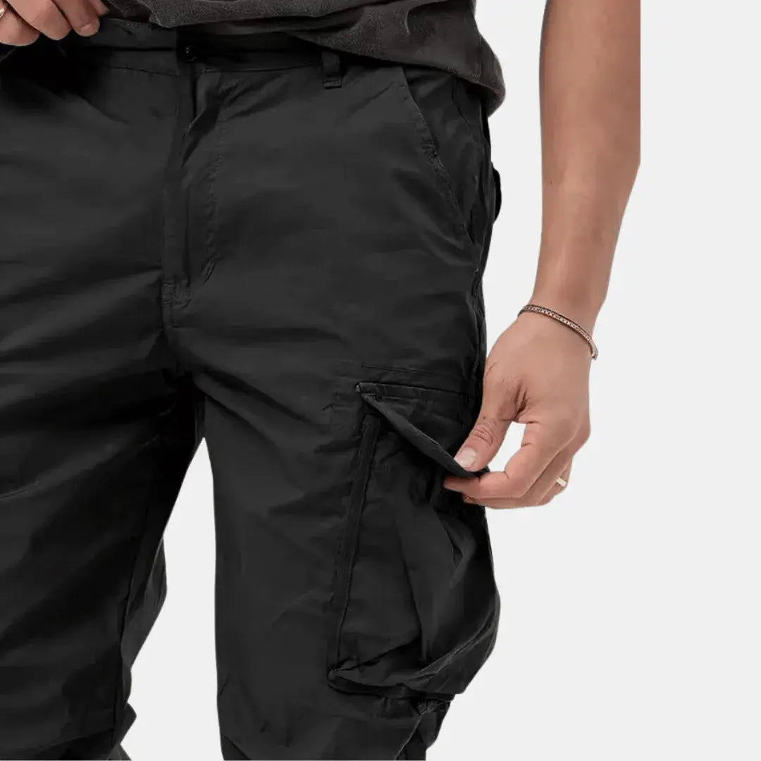 Tavian | Men’s Cotton Stretch Cargo Joggers