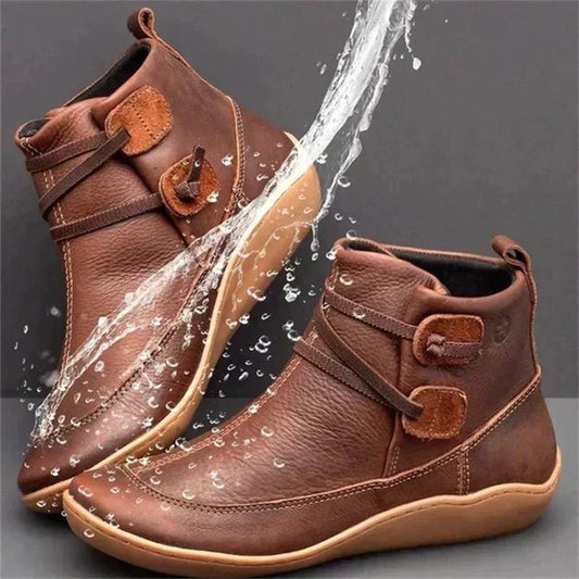 Galaris | Women’s Orthopaedic Mid‑Top Boots – Buckle Strap Design