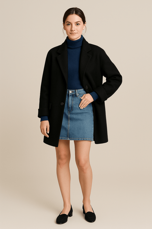 Garalyn | Women’s Wool‑Blend Coat – Tailored Classic Finish