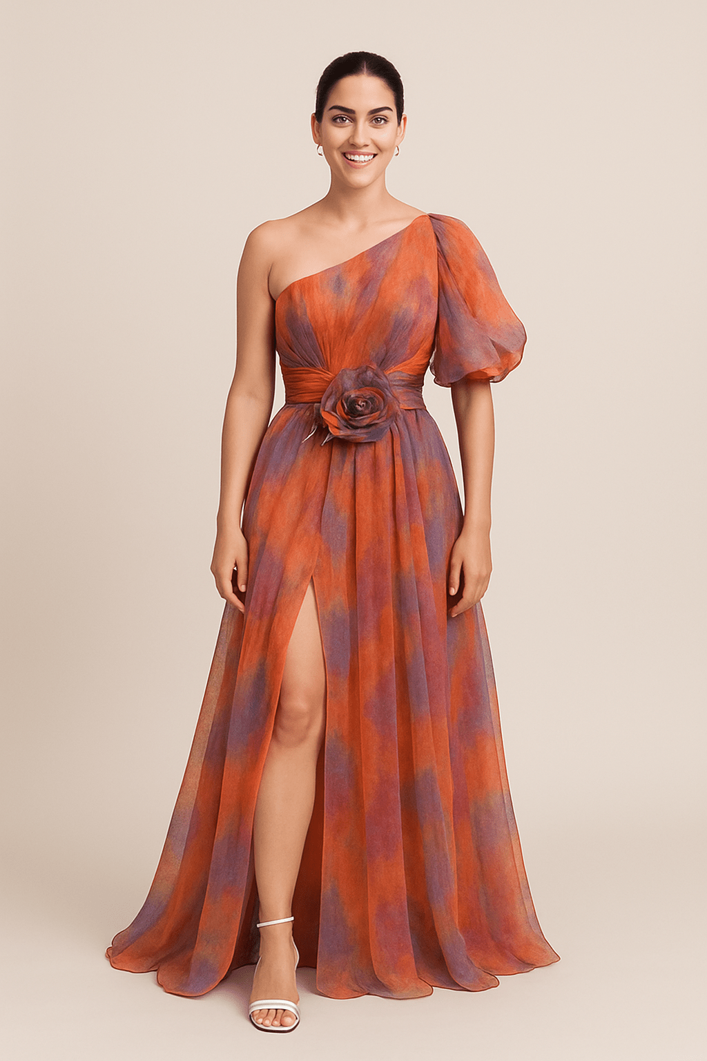 Galiana | Women’s One‑Shoulder A‑Line Dress