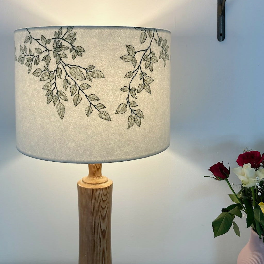 Emian| Embroidered Beech Leaves Lampshade