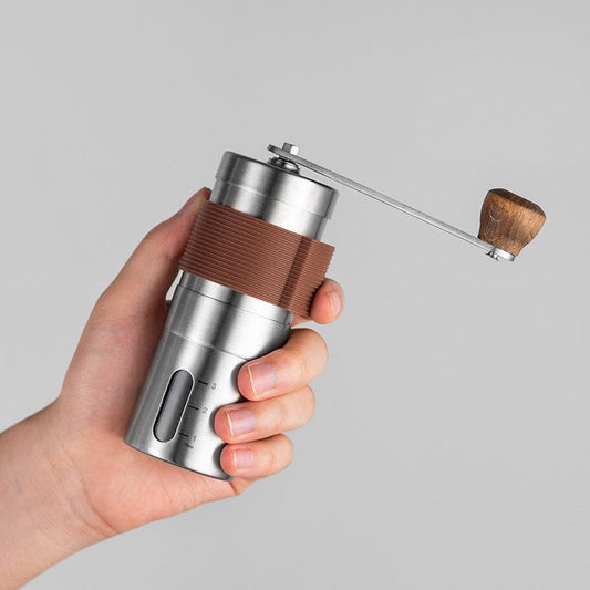 Koadclo | Coffee Grinder – 304 Stainless Steel Manual Burr Grinder